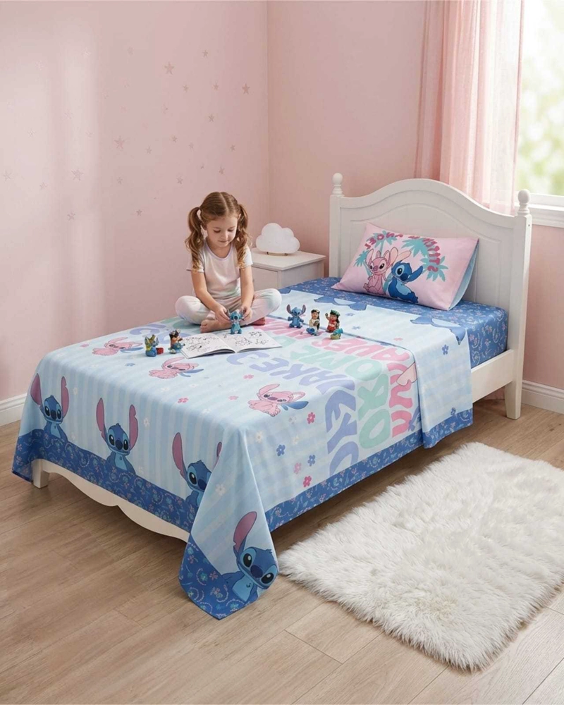 SET DE SABANAS 1,5 PLAZAS ESTAMPADO INFANTIL CONTEMPORANEO - 5