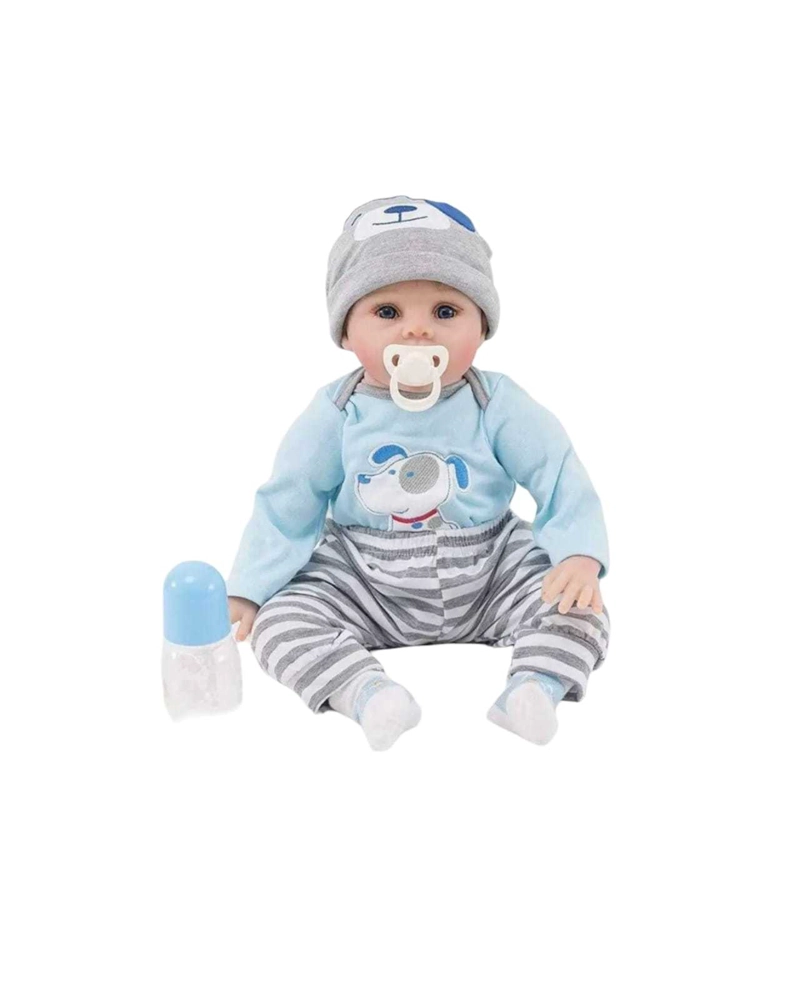 MUÑECA BEBE  REBORN HIPERREALISTA DE SILICONA - 6