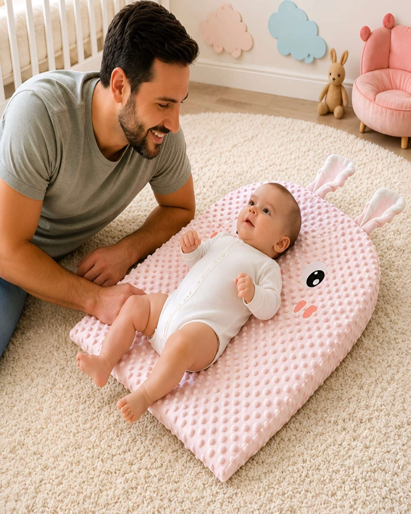 ALMOHADA ANTIRREFLUJO Y POSICIONADOR PARA BEBE - 2
