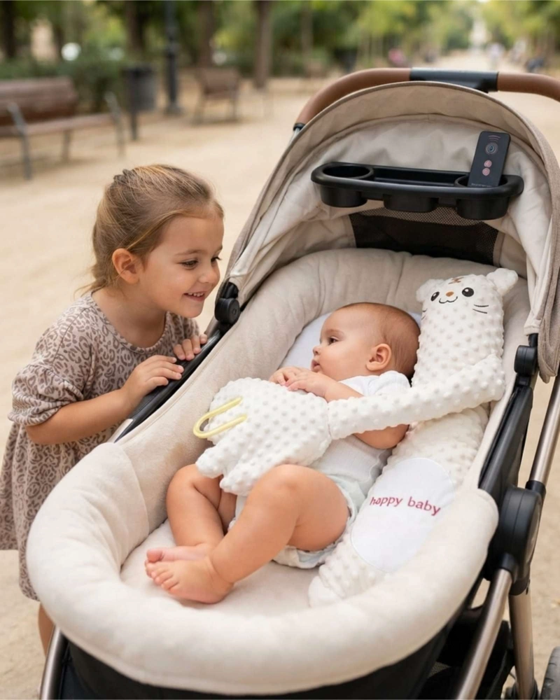 ALMOHADA ANTI-ANSIEDAD PARA BEBE S CON CONTROL REMOTO - 3