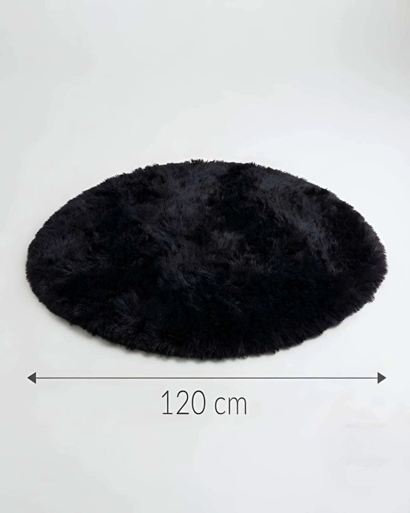 ALFOMBRA DE FELPA REDONDA 120CM - 6