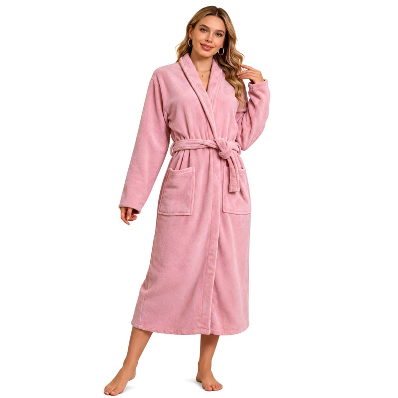 BATA DE BAÑO ULTRA SUAVE - CONFORT PREMIUM PARA TU RUTINA - 6