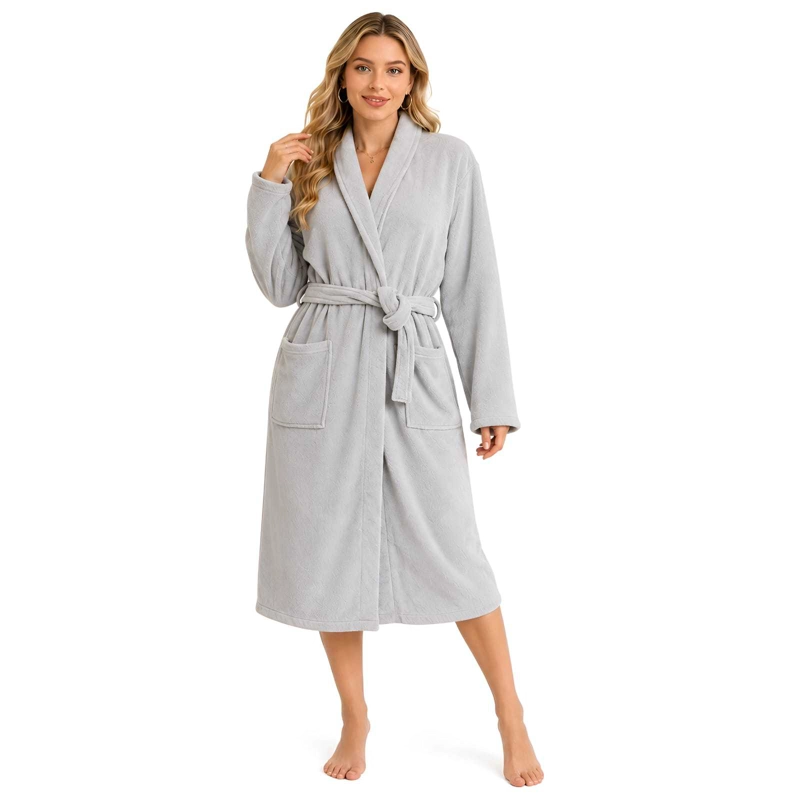 BATA DE BAÑO ULTRA SUAVE - CONFORT PREMIUM PARA TU RUTINA - 5