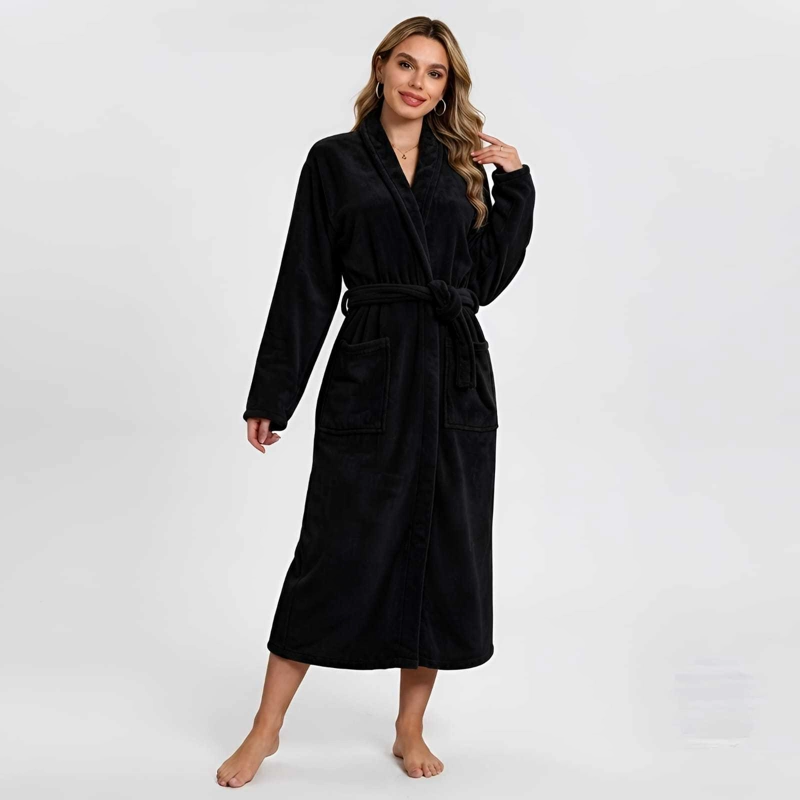 BATA DE BAÑO ULTRA SUAVE - CONFORT PREMIUM PARA TU RUTINA - 6