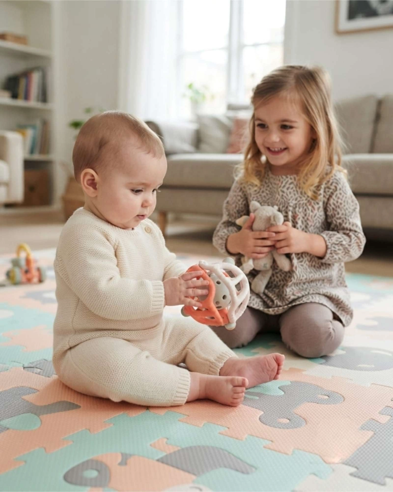 PELOTA SONAJERO INTERACTIVA PARA BEBE  ESTIMULO TEMPRANO - 2