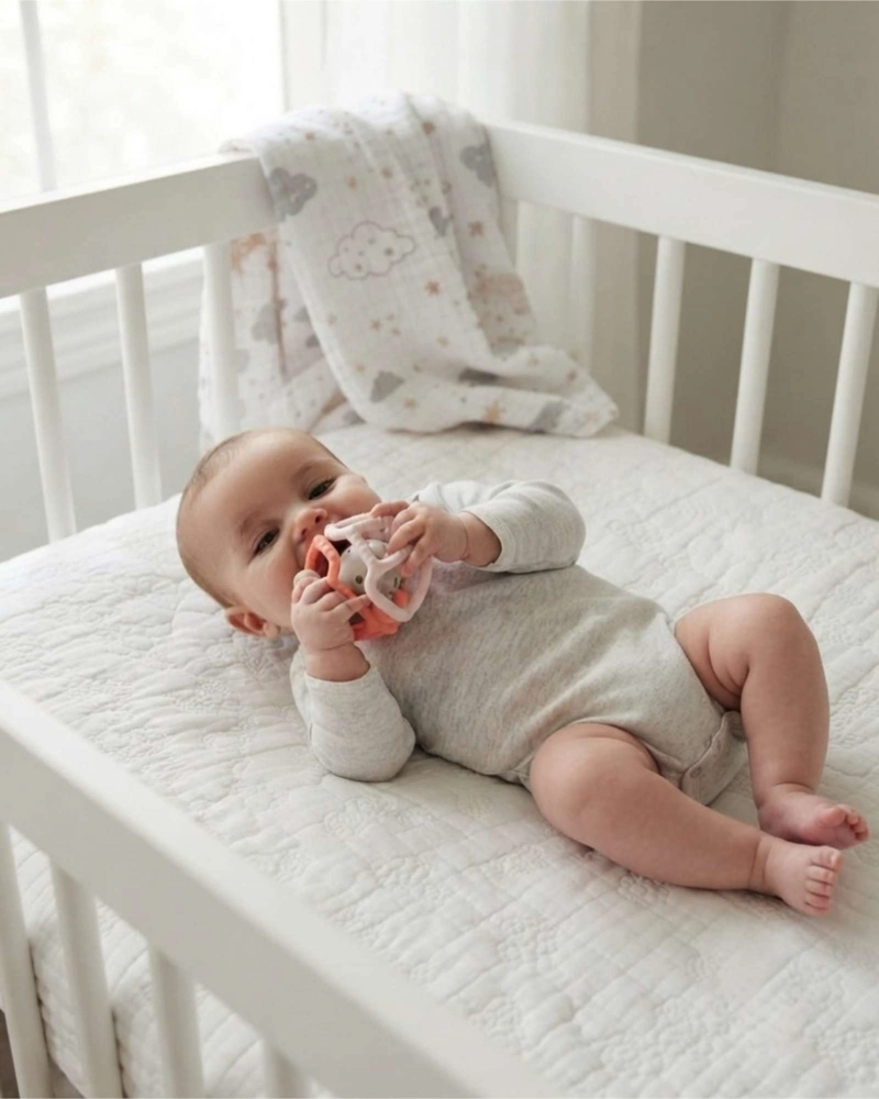 PELOTA SONAJERO INTERACTIVA PARA BEBE  ESTIMULO TEMPRANO - 5