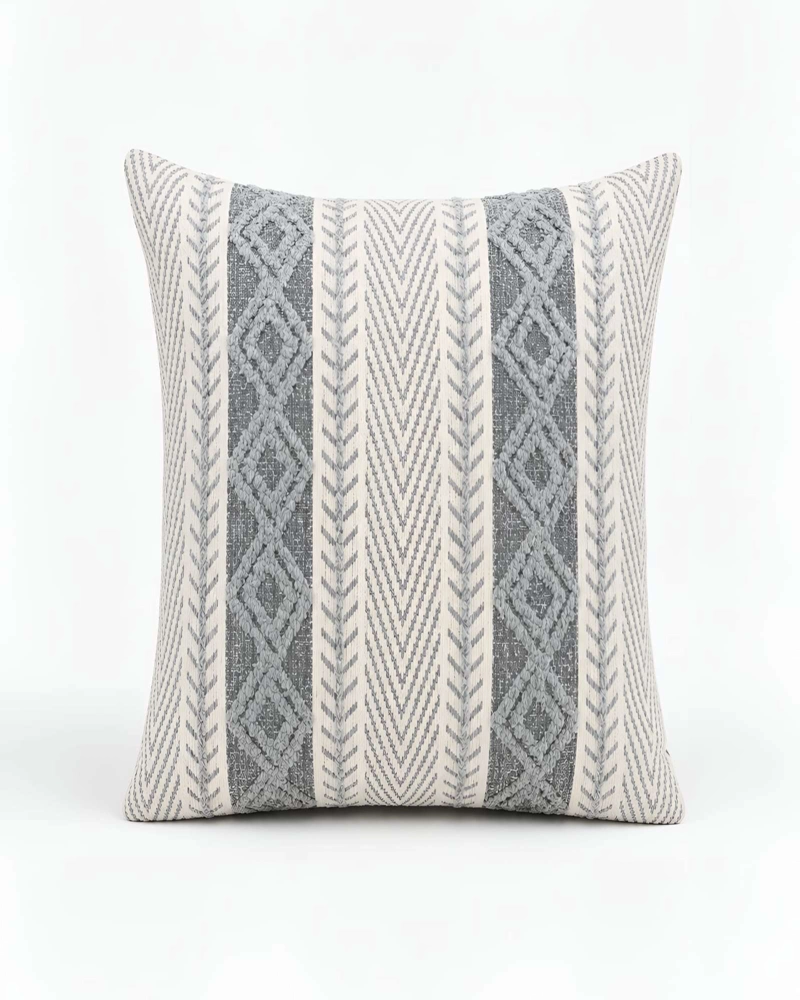 PACK X4 FUNDAS DE COJIN CHENILLE E TNICO DECORATIVAS - 6