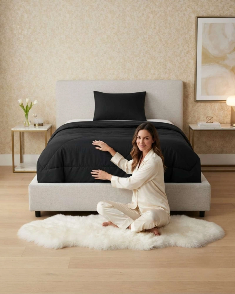PLUMON ELEGANTE PLAZA Y MEDIA PARA VERANO MAS ALMOHADA - 2