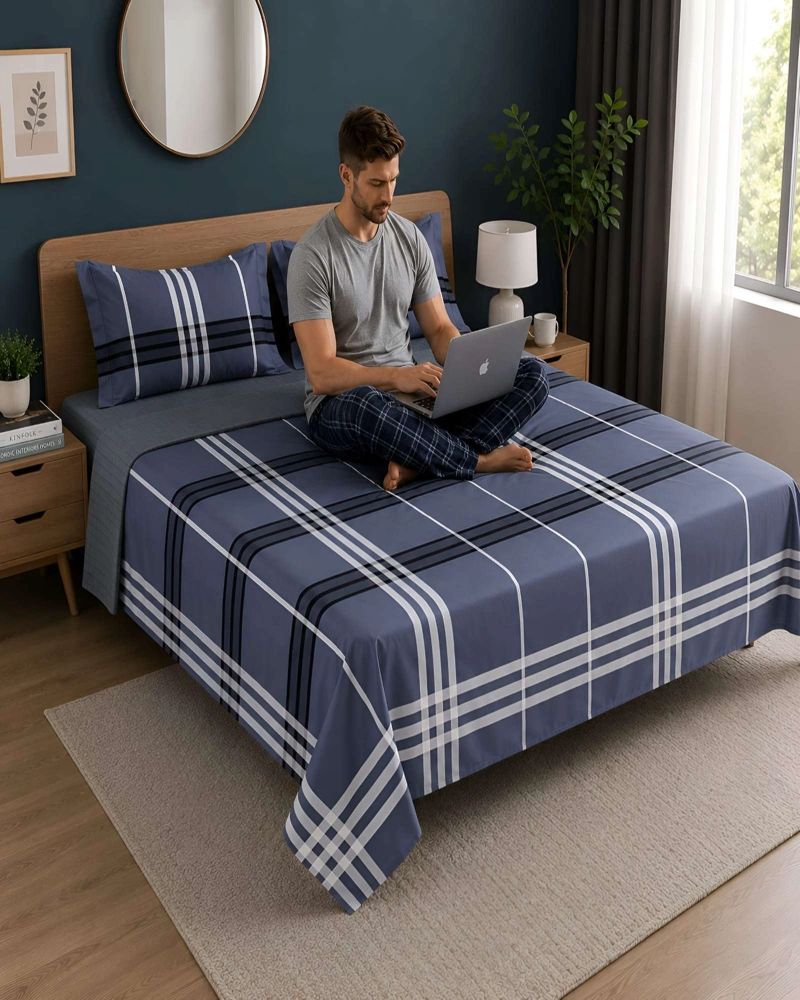 SET DE SABANAS CONFORT DE VERANO 4 PIEZAS KING - 3