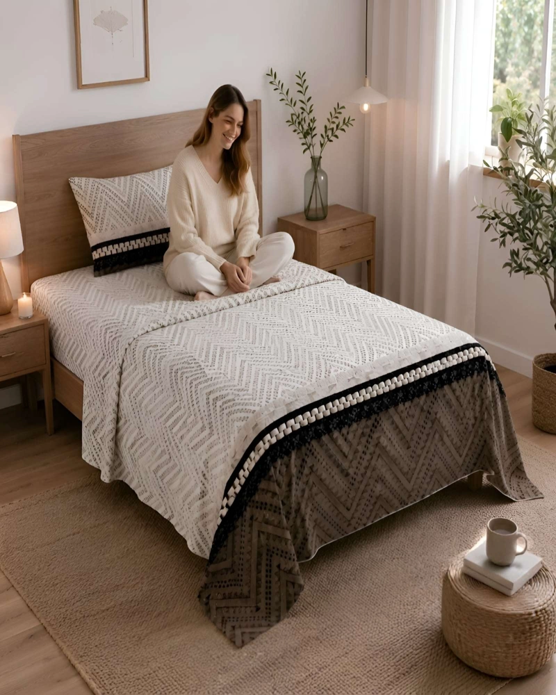SET DE SABANAS CONFORT DE VERANO 3 PIEZAS 1,5 PLAZA - 4