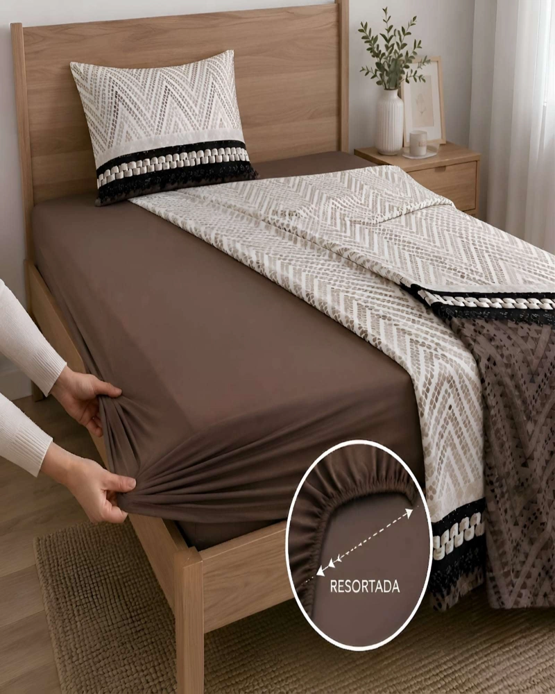 SET DE SABANAS CONFORT DE VERANO 3 PIEZAS 1,5 PLAZA - 5