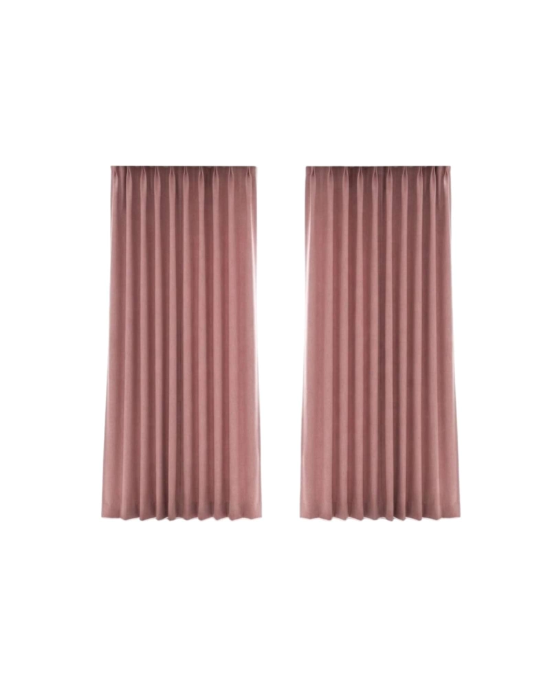JUEGO DE CORTINAS BLACKOUT TOTAL DE 2 PAÑOS - 5