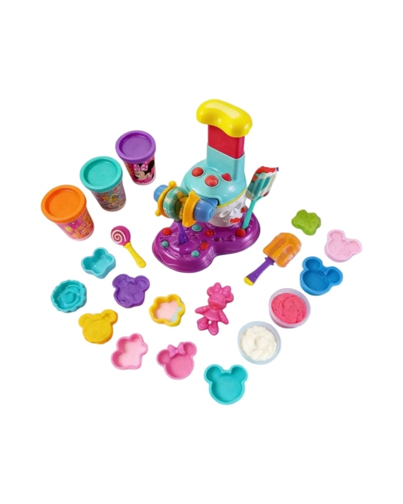 JUEGO DE MASAS MAQUINA DE DULCES MINNIE MOUSE DISNEY 26 PZS - 6