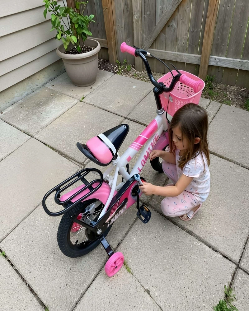 BICICLETA INFANTIL DE INICIACION CON RUEDAS DE APOYO ARO 12 - 4