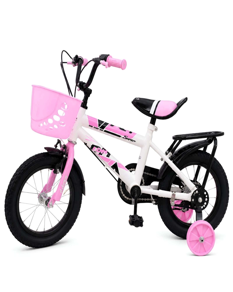 BICICLETA INFANTIL DE INICIACION CON RUEDAS DE APOYO ARO 14 - 6