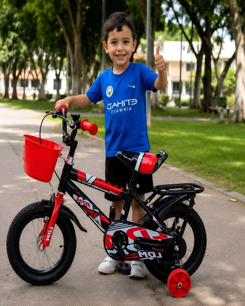 BICICLETA INFANTIL DE INICIACION CON RUEDAS DE APOYO ARO 14 - 3