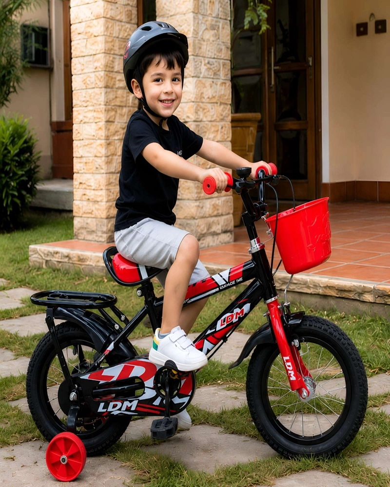 BICICLETA INFANTIL DE INICIACION CON RUEDAS DE APOYO ARO 14 - 5