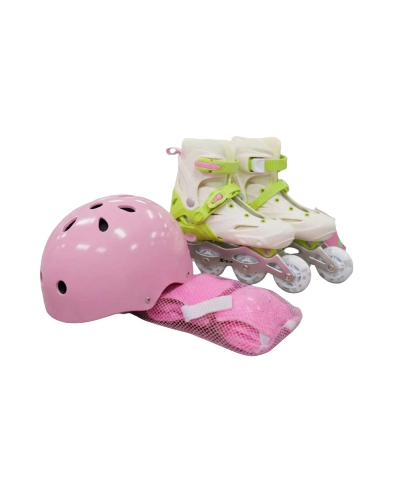 KIT DE PATINES EN LINEA AJUSTABLES TALLA M CON KIT DE PROTECCION - 6