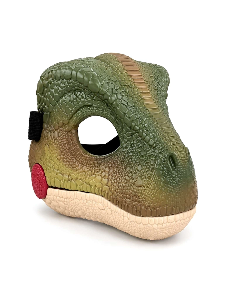 JUGUETE MASCARA DE DINOSAURIO CON SONIDO Y CORREA AJUSTABLE - 6