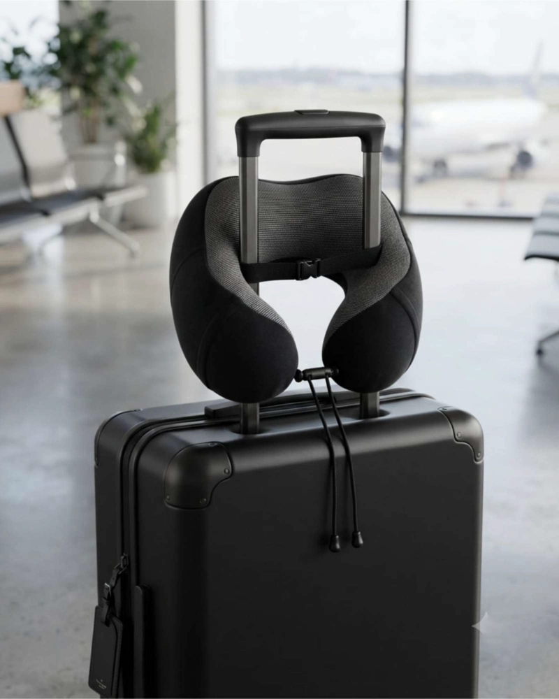 ALMOHADA DE CUELLO ERGONOMICA PARA VIAJE AVION Y AUTO - SOPORTE CERVICAL - 2