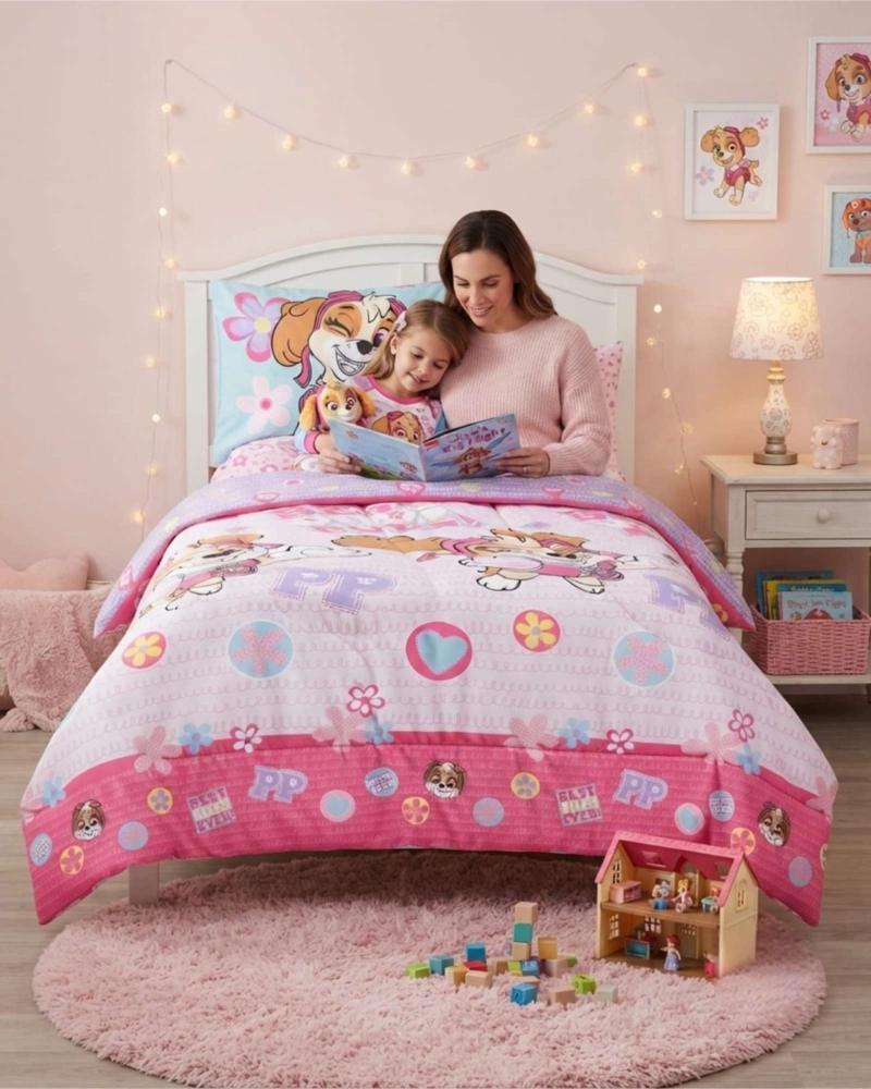 PLUMON DE PAW PATROL PLAZA Y MEDIA CON FUNDA DE ALMOHADA - 3