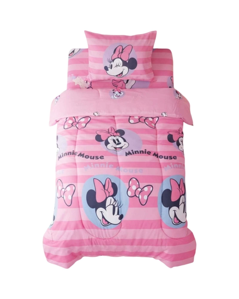 PLUMON DE MINNIE MOUSE PLAZA Y MEDIA CON FUNDA DE ALMOHADA - 6