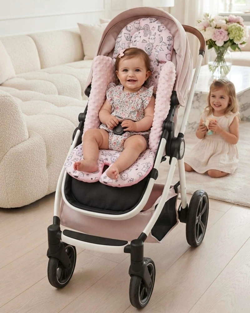 ALMOHADA ANTIDESLIZANTE ERGONOMICA PARA COCHE DE BEBE - 5