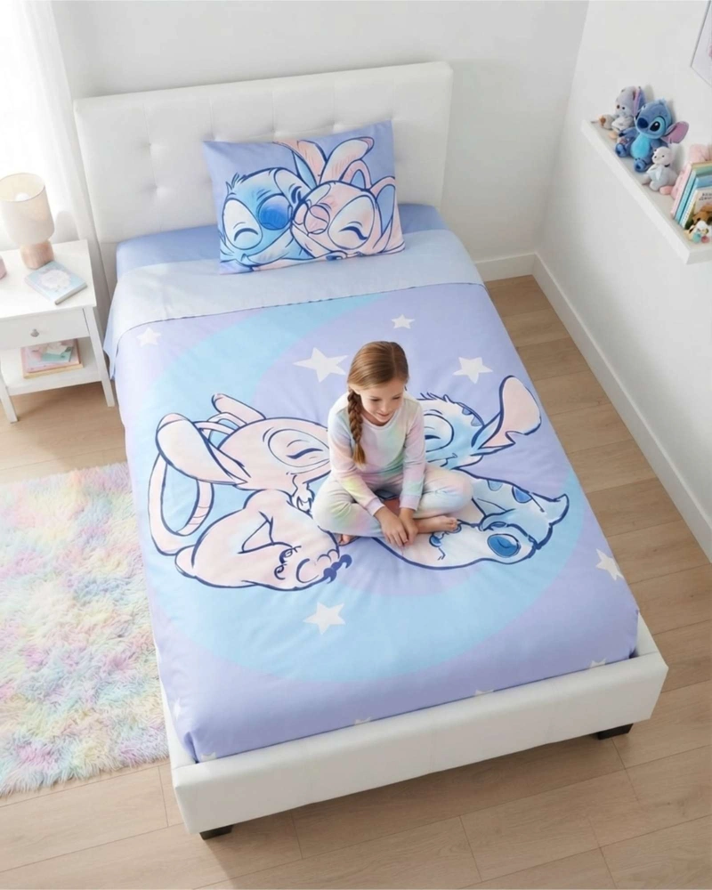 JUEGO DE DORMITORIO INFANTIL STITCH PLUMON + SABANAS 1.5 PLAZAS - 4