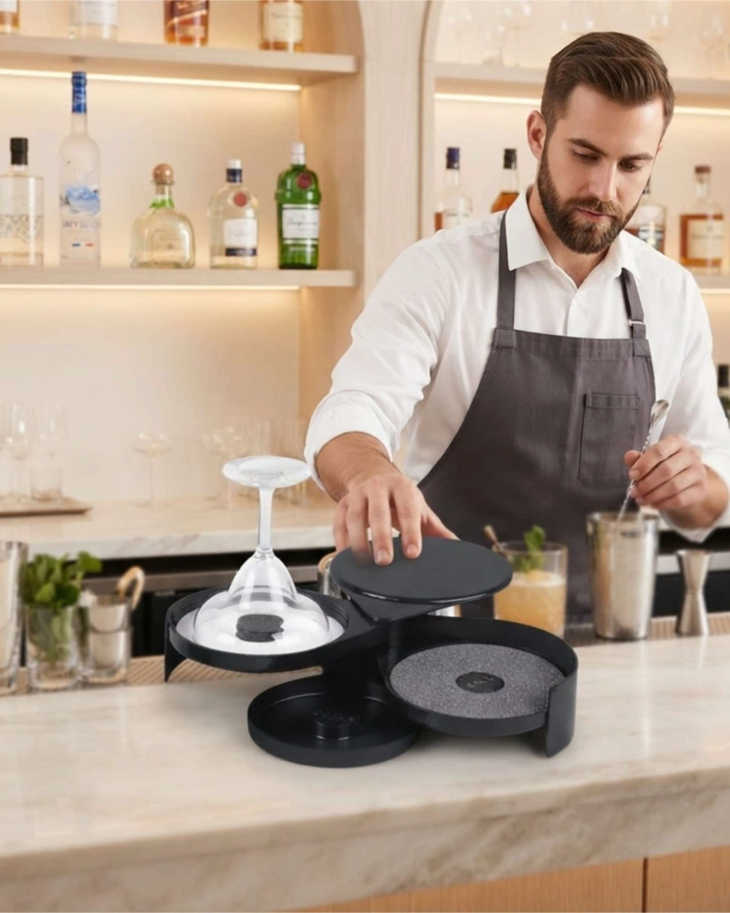 ESCARCHADOR DE VASOS 3 NIVELES PARA MICHELADAS TRAGOS Y COCTELES - 4