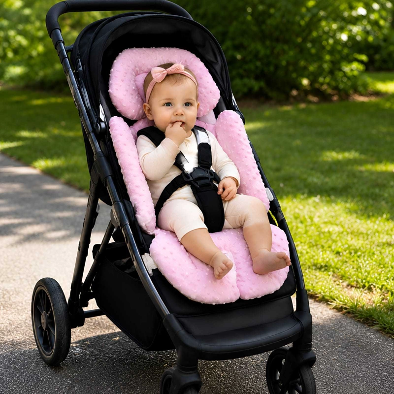 COJIN REDUCTOR UNIVERSAL ACOLCHADO PARA COCHE DE BEBE - 2
