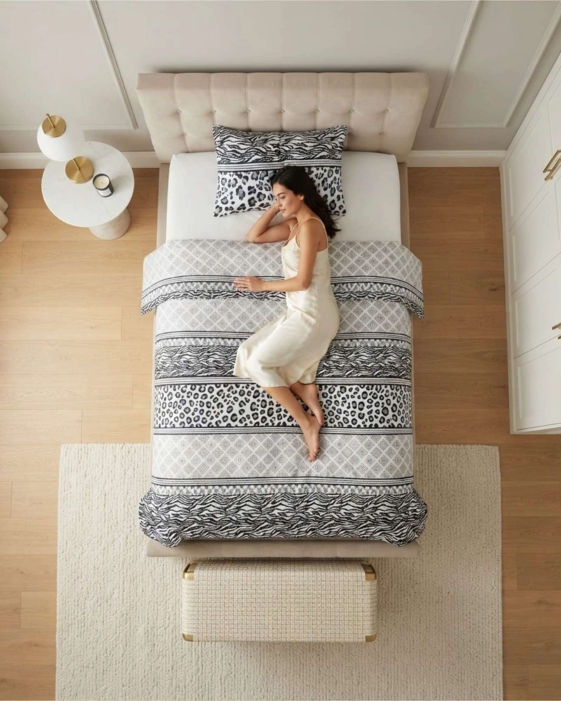 QUILT DE VERANO DELGADO Y FRESCO PLAZA Y MEDIA MAS ALMOHADA - 5