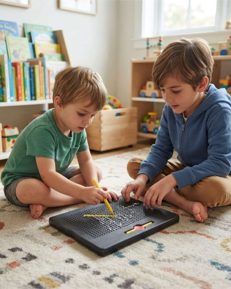 JUGUETE EDUCATIVO TABLA MAGNETICA MOTRICIDAD FINA NIÑOS - 2