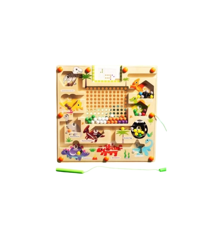 JUGUETE EDUCATIVO MONTESSORI LABERINTO MAGNETICO DE CONTEO - 6
