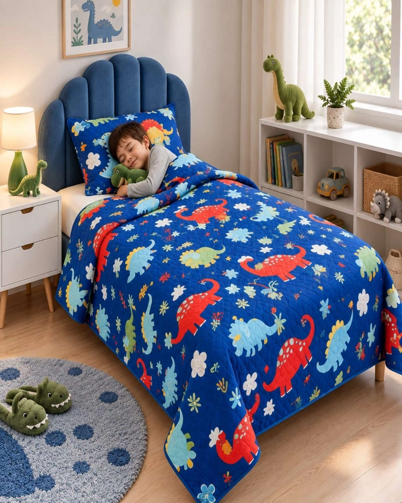 CUBRECAMA 1.5 PLAZAS (180X230 CM) + 1 ALMOHADA + 1 FUNDA - 2