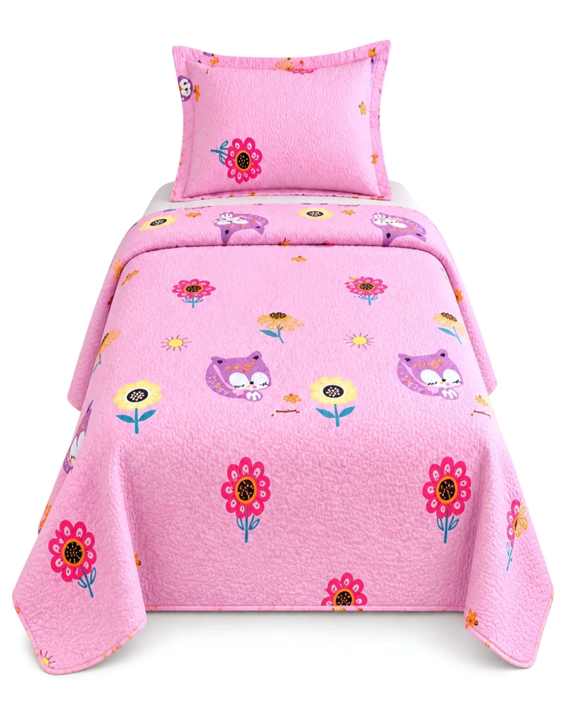 QUILT DELGADO DE VERANO PLAZA Y MEDIA ULTRA SUAVE - 6