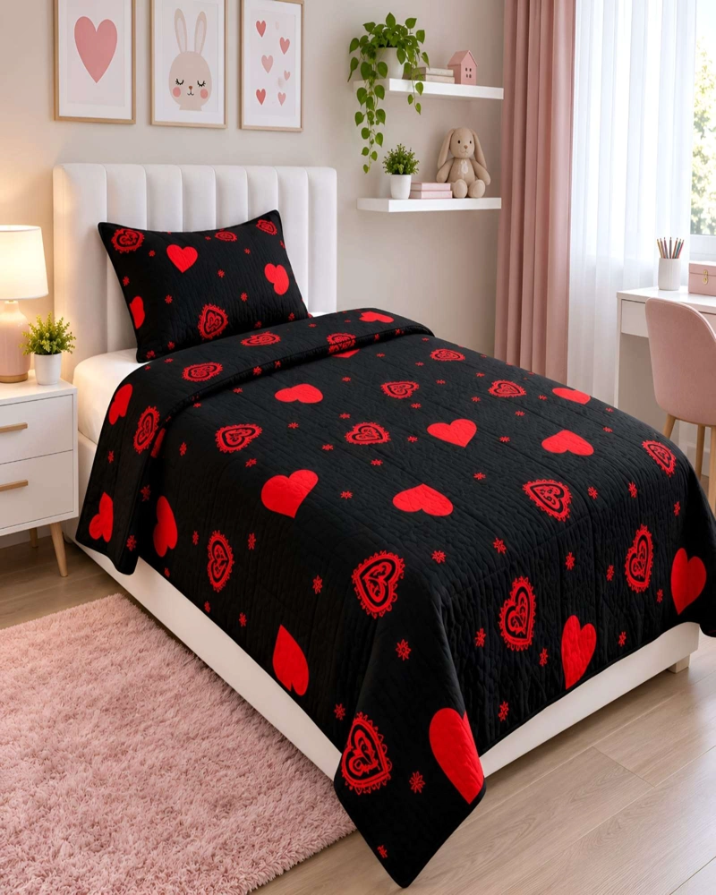 QUILT DELGADO DE VERANO PLAZA Y MEDIA MAS ALMOHADA ULTRA SUAVES - 1