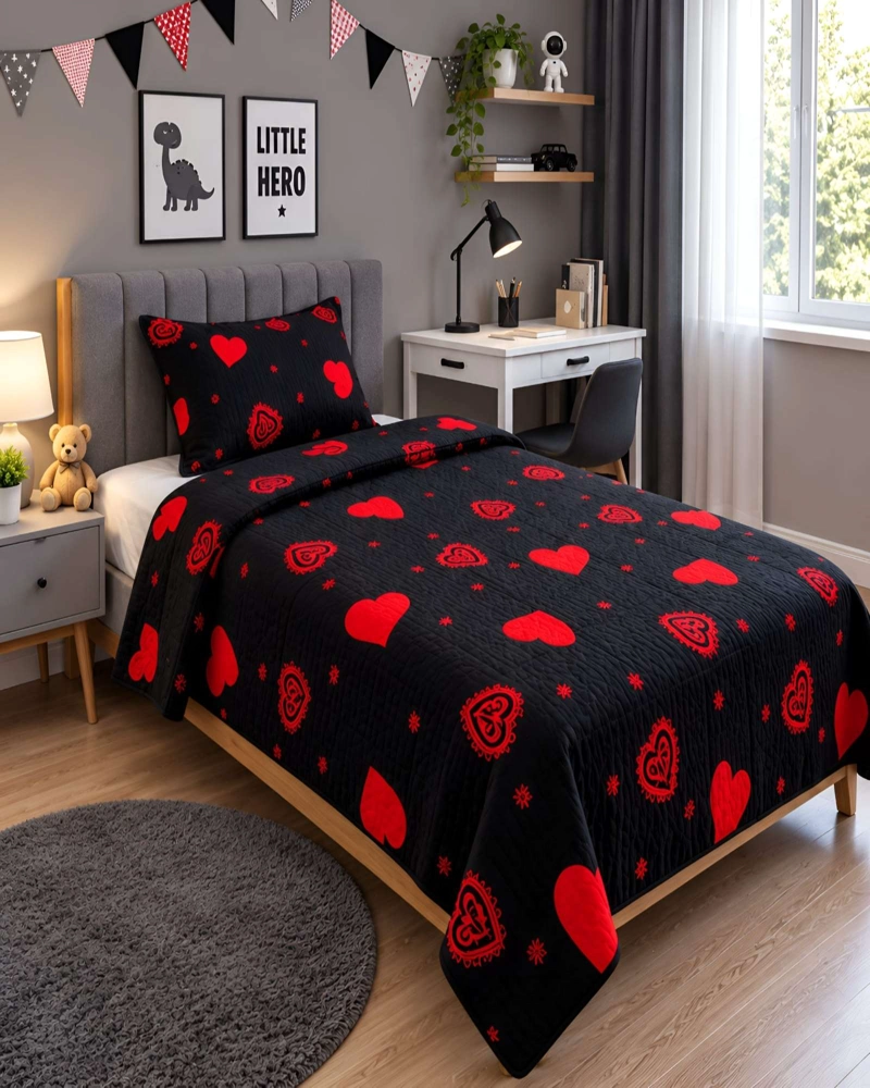 QUILT DELGADO DE VERANO PLAZA Y MEDIA MAS ALMOHADA ULTRA SUAVES - 4