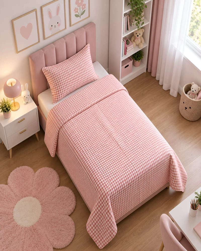QUILT DELGADO DE VERANO PLAZA Y MEDIA MAS ALMOHADA ULTRA SUAVES - 3