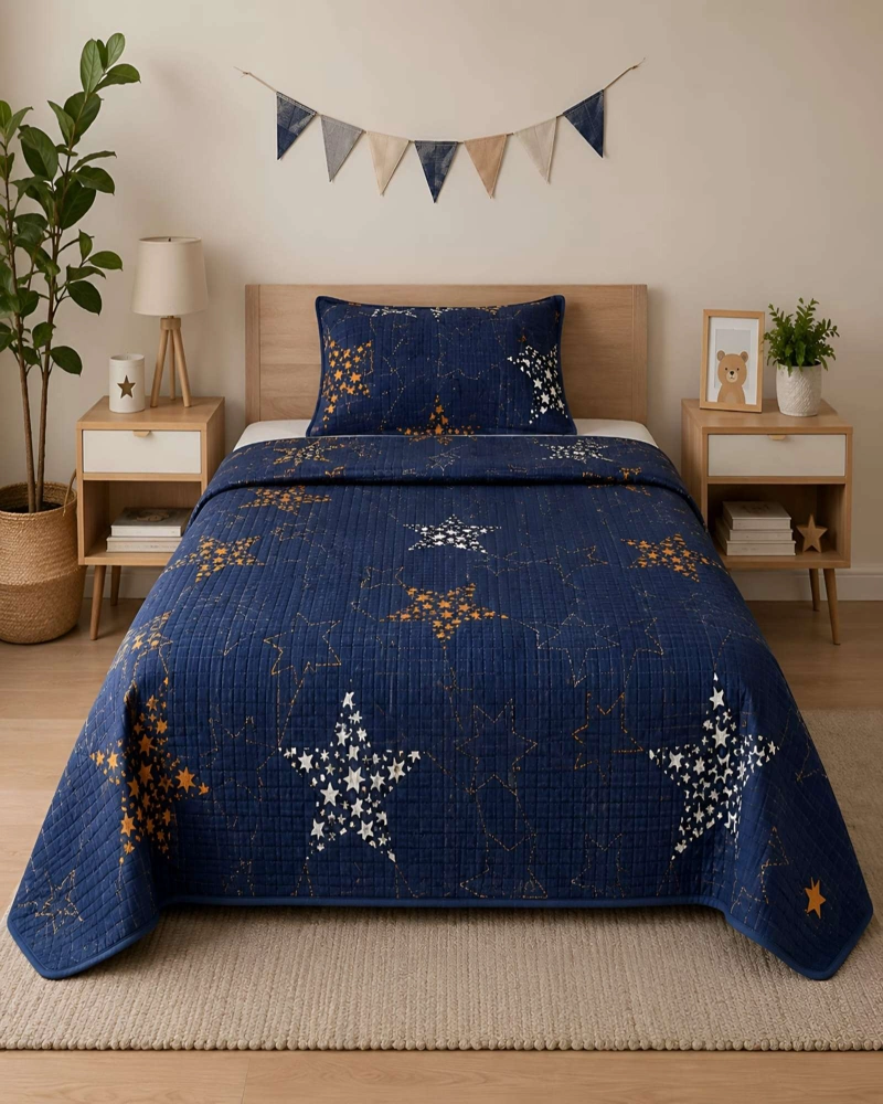 QUILT DELGADO DE VERANO PLAZA Y MEDIA MAS ALMOHADA ULTRA SUAVES - 2