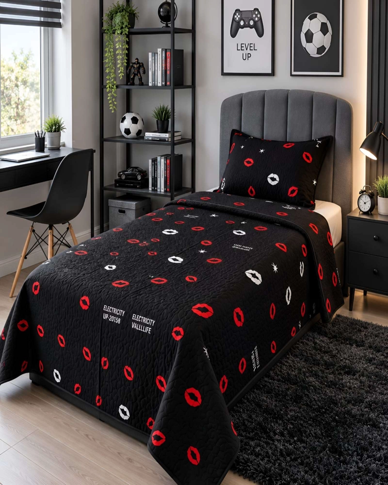 QUILT DELGADO DE VERANO PLAZA Y MEDIA ULTRA SUAVE - 1