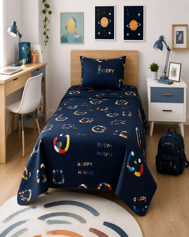 QUILT DELGADO DE VERANO PLAZA Y MEDIA MAS ALMOHADA ULTRA SUAVES - 3