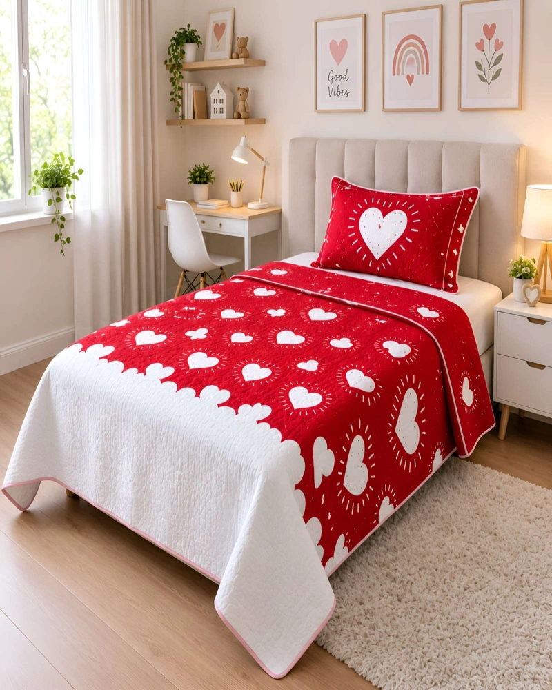 QUILT DELGADO DE VERANO PLAZA Y MEDIA MAS ALMOHADA ULTRA SUAVES - 2