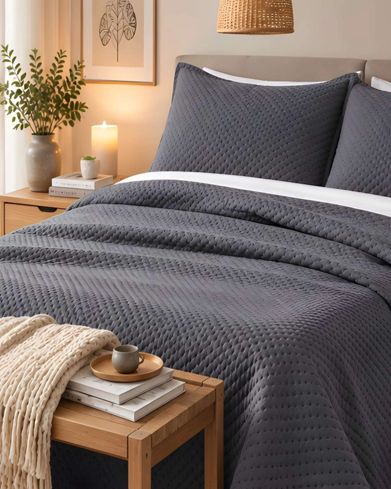 QUILT CADIZ ULTRA SOFT MASHINI 2 PLAZAS  220 X 240 CM - 1