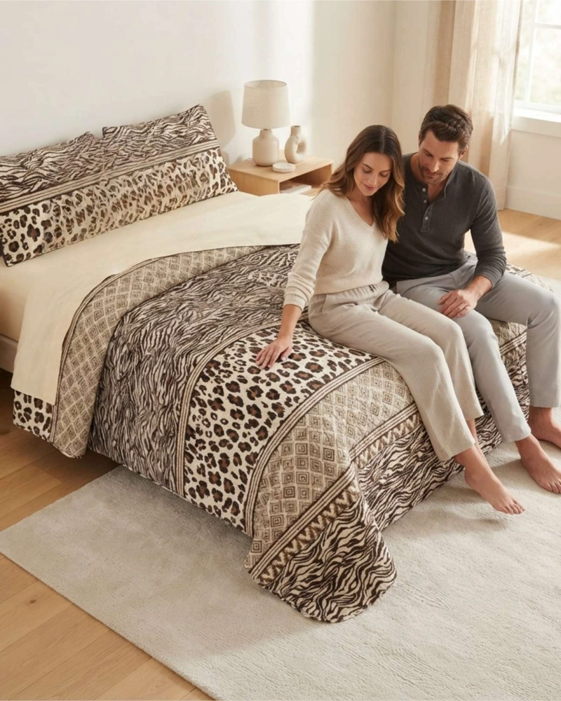 QUILT DE VERANO TEXTURA ULTRA SUAVE KING - 4