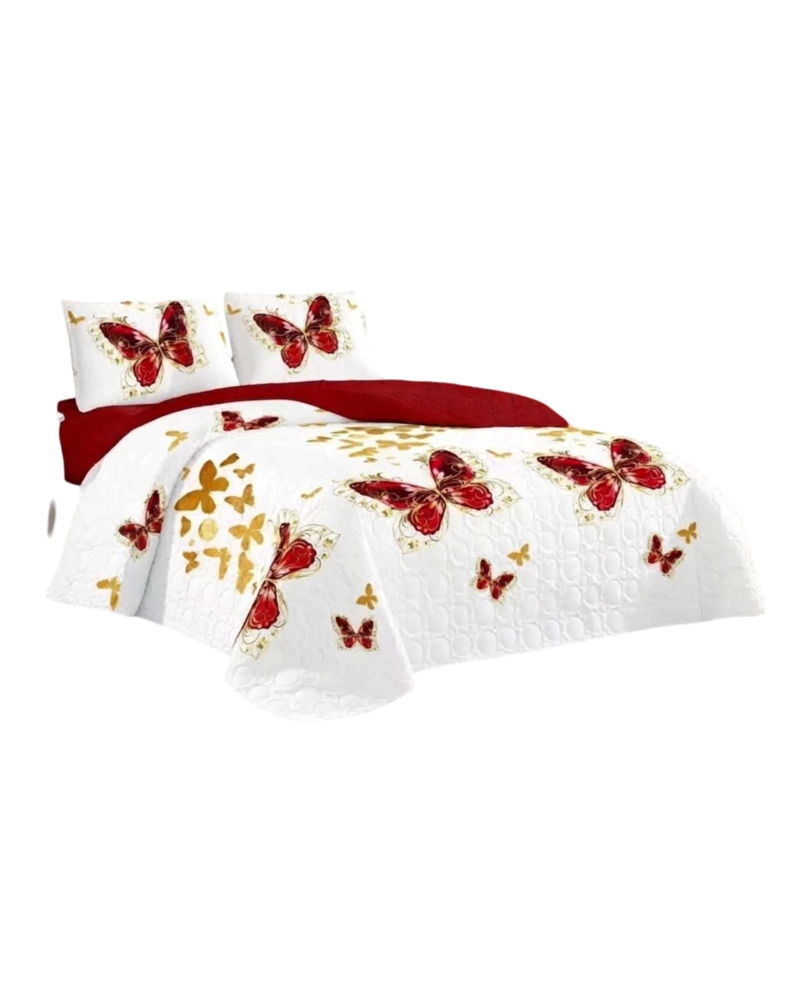QUILT DE VERANO MAS ALMOHADAS TEXTURA ULTRA SUAVE KING - 6