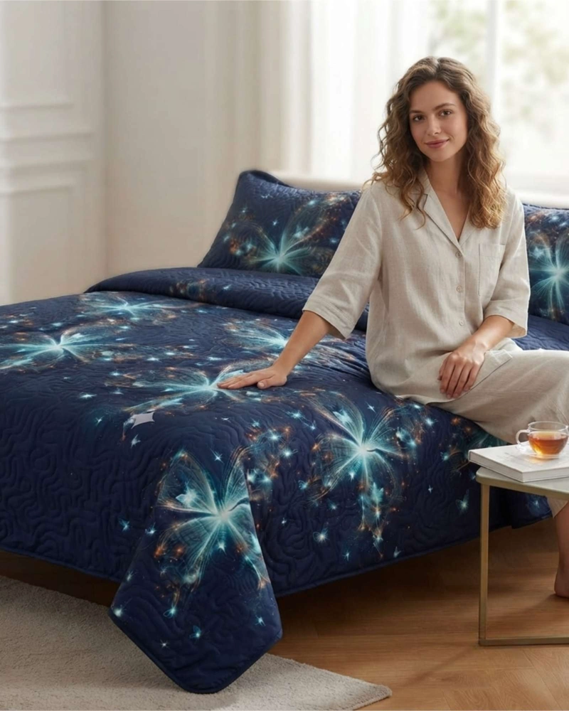 QUILT DE VERANO TEXTURA ULTRA SUAVE KING - 3