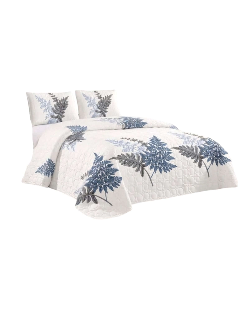 QUILT DE VERANO MAS ALMOHADAS TEXTURA ULTRA SUAVE KING - 6