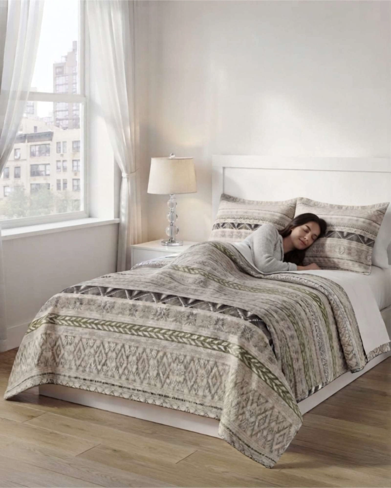 CUBRECAMAS DELGADO KING MAS ALMOHADAS IDEAL PARA VERANO - 5