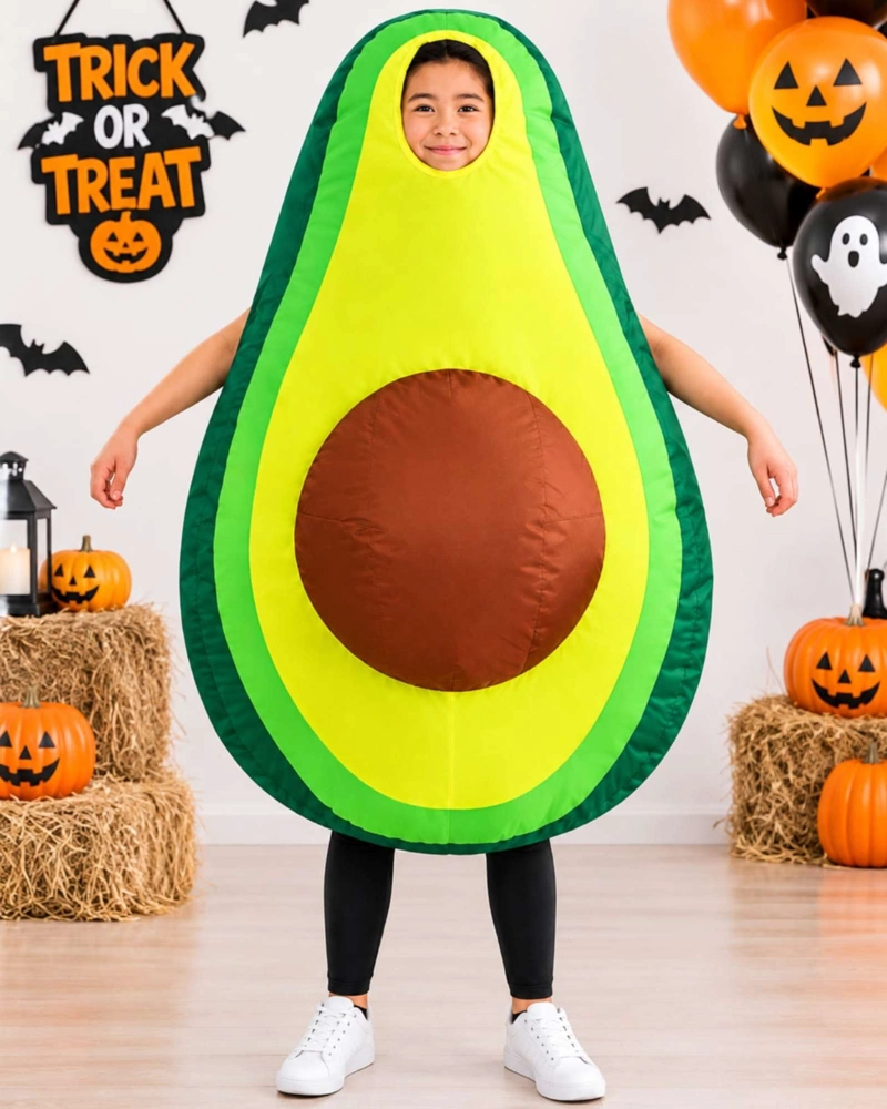 DISFRAZ DE AGUACATE VERDE PARA ADULTOS - 1