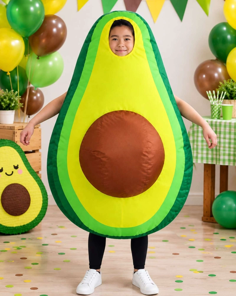 DISFRAZ DE AGUACATE VERDE PARA ADULTOS - 3